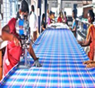 Fabric Cutting Section at Al-Tahsin