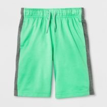 Bright Green Sport Mesh Side Track Short