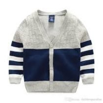 V-Neck School Uniform Sweater B.14