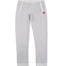 Grey Marl Contrast Pocket Track Pant