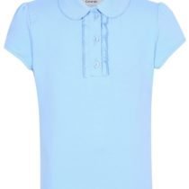 Baby Blue Peter Pan Collar Polo