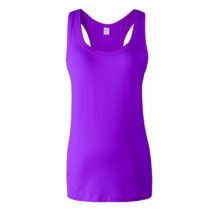 Electric Purple Active Gym Singlet