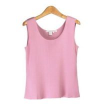 Baby Pink 1x1 Ribbed Tank Top