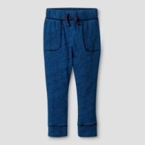 Indigo Blue Front Pocket Knit Pant