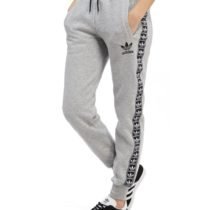 Grey Side-Tape Athletic Jogger