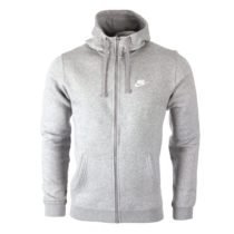 Heather Grey Full-Zip Hoodie