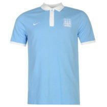 Sky Blue Contrast Collar Polo