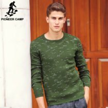Heather Olive Melange Crewneck